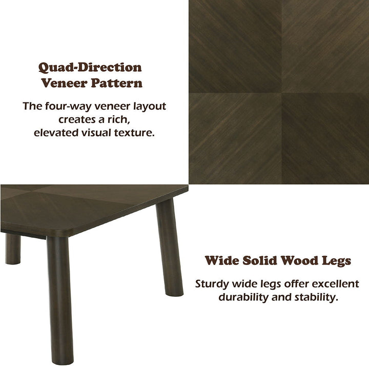 Mallin - Dining Table - Walnut