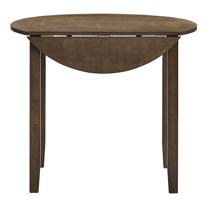 Damica - Round Dining Table - Walnut