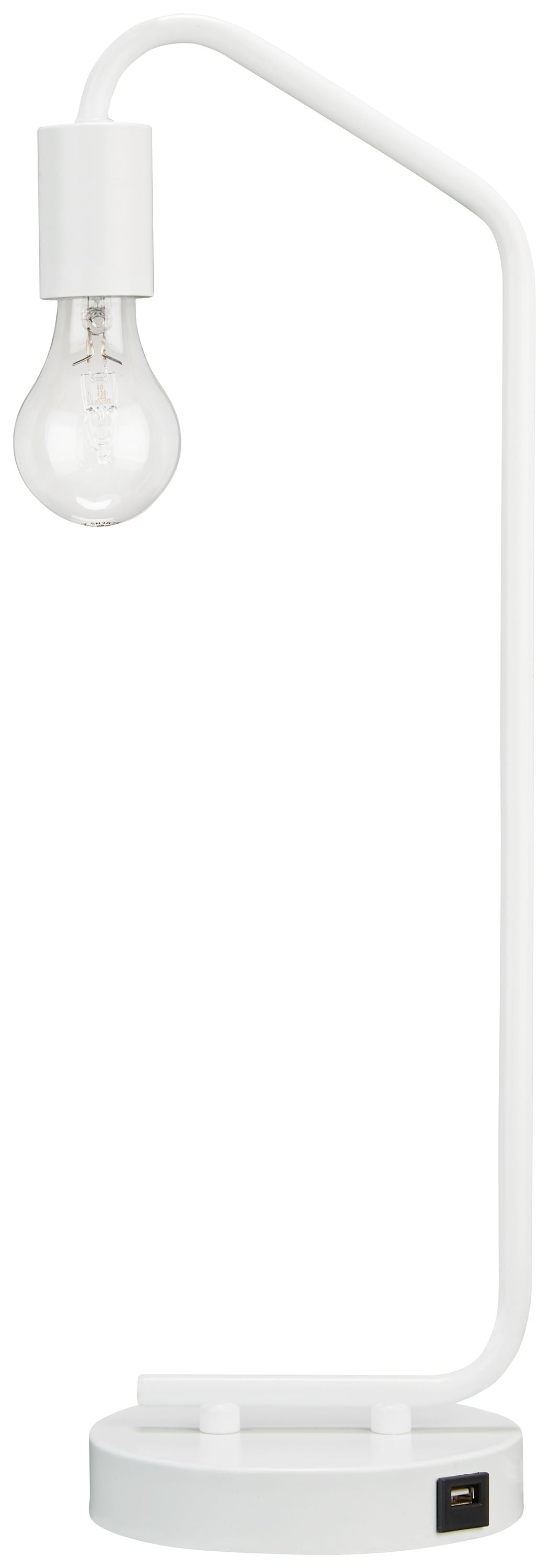 Covybend - Metal Desk Lamp  - White