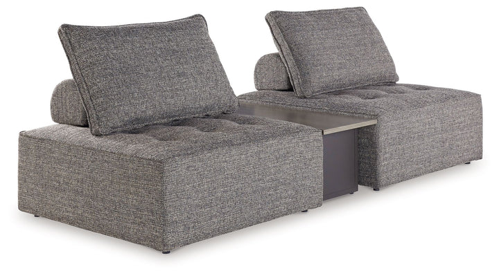 Bree Zee - 3-Piece Outdoor Sectional - Brown by Ashley Furniture product image