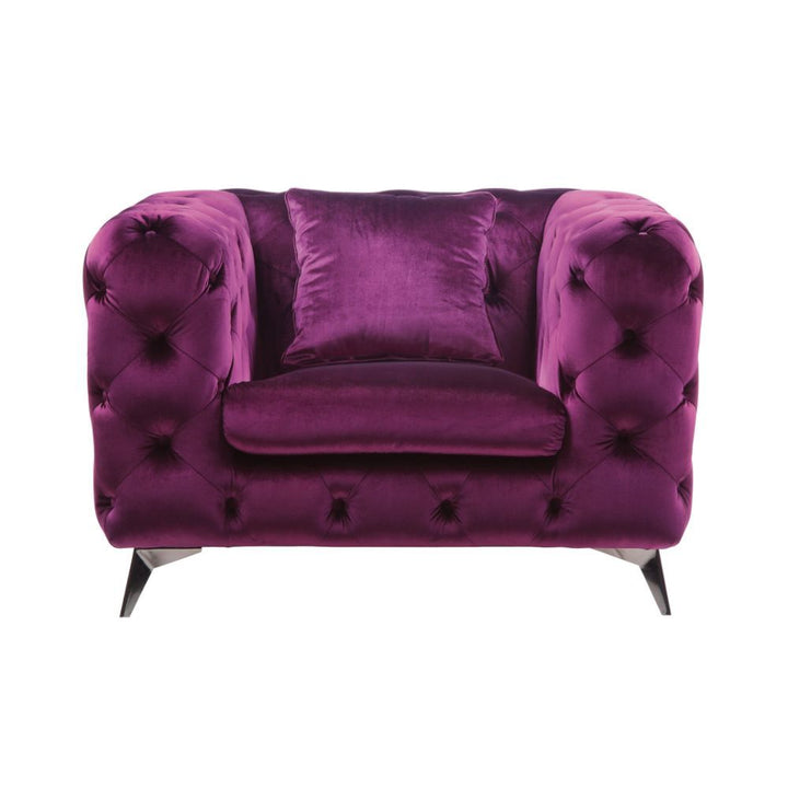 Atronia - Chair - Purple Velvet