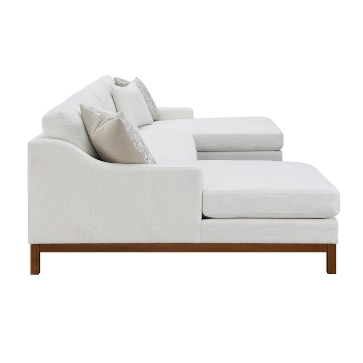 valiant-sectional-sofa-with-4-pillows-ivory-chenille