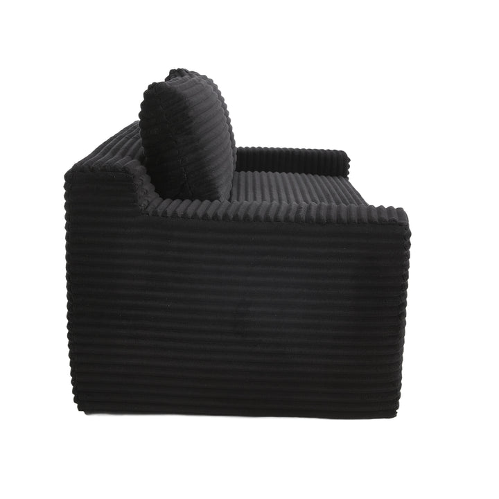 convertible-sofa-sleeper-with-memory-foam-steel-frame-corduroy-fabric