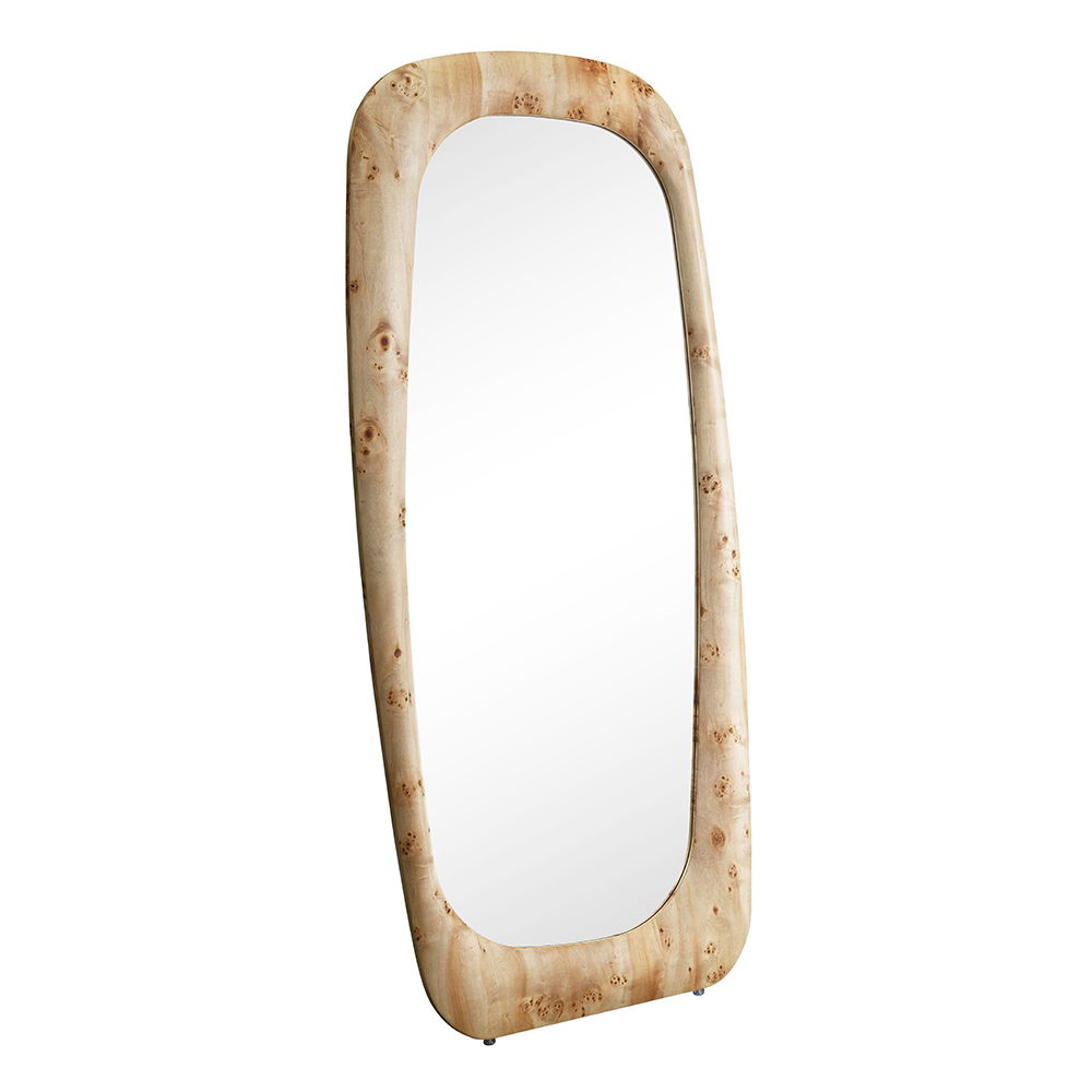 Dana - Floor Mirror - Light Oak