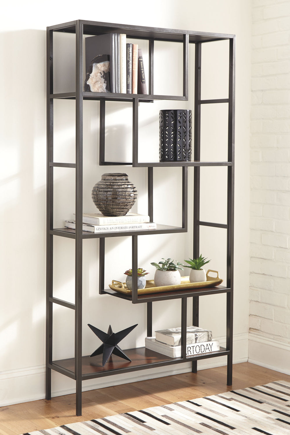 Frankwell - Bookcase - Brown / Black