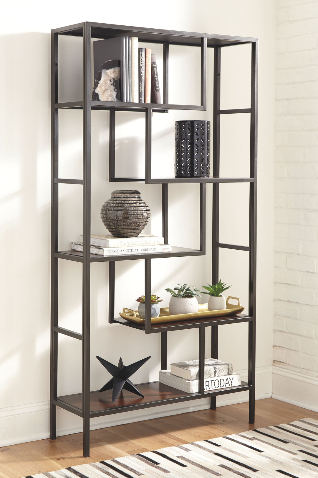 Frankwell - Bookcase - Brown / Black