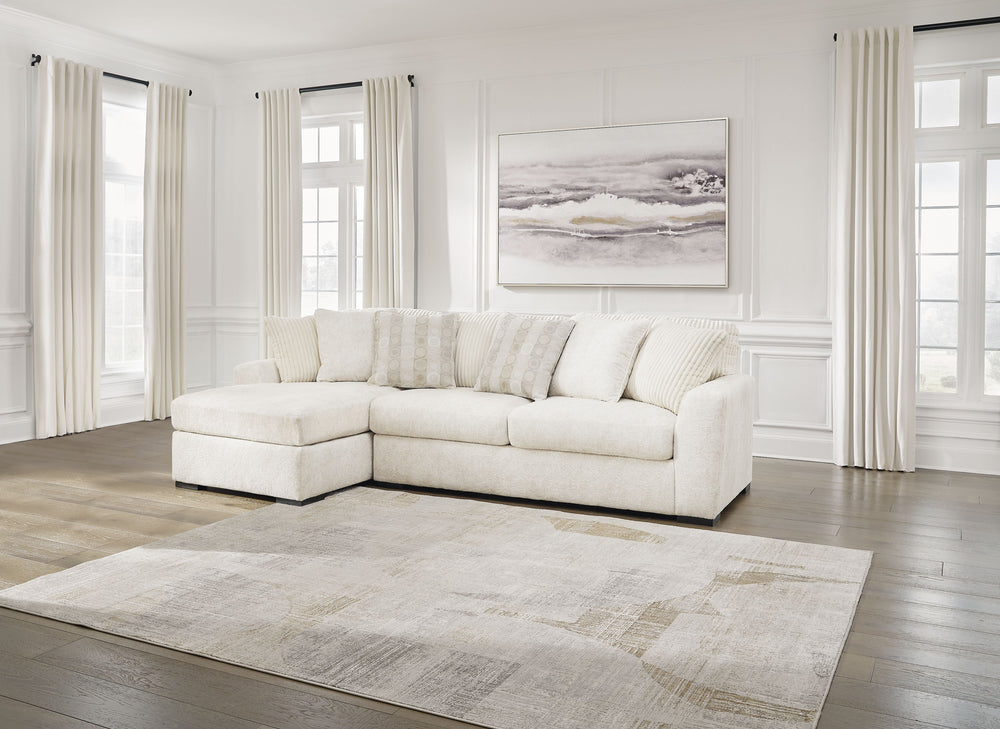 Chessington - 2-Piece Sectional With Laf Corner Chaise - Ivory by Ashley Furniture product image