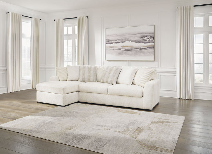 Chessington - 2-Piece Sectional With Laf Corner Chaise - Ivory by Ashley Furniture product image