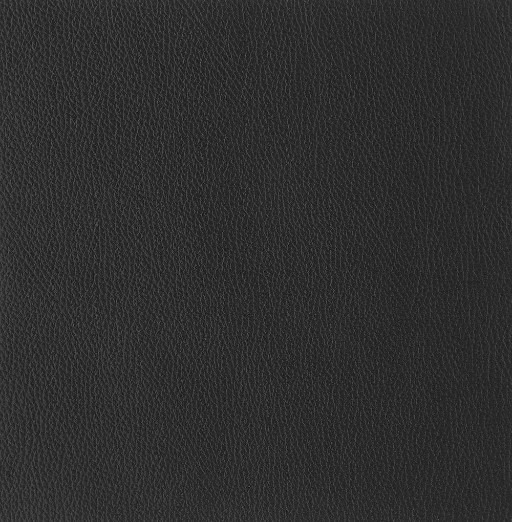 DivanItalia 9762 Top Grain Italian Leather Power Reclining Chair with Adjustable Headrests - Black
