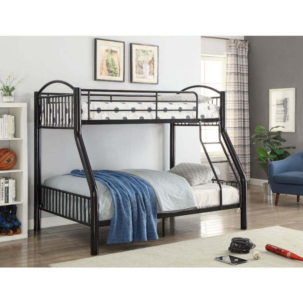 Cayelynn - Twin Over Full Bunk Bed - Black