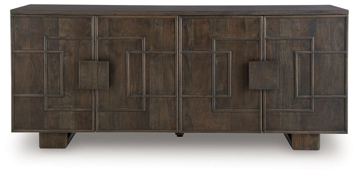 Cato - Accent Cabinet - Dark Brown