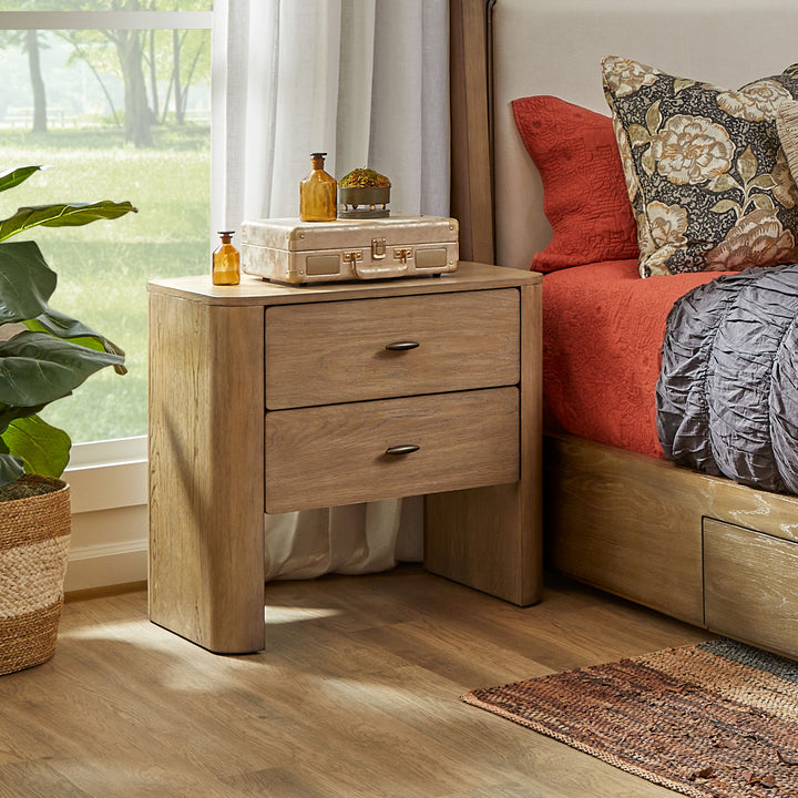 Normandy Nightstand Light Brown