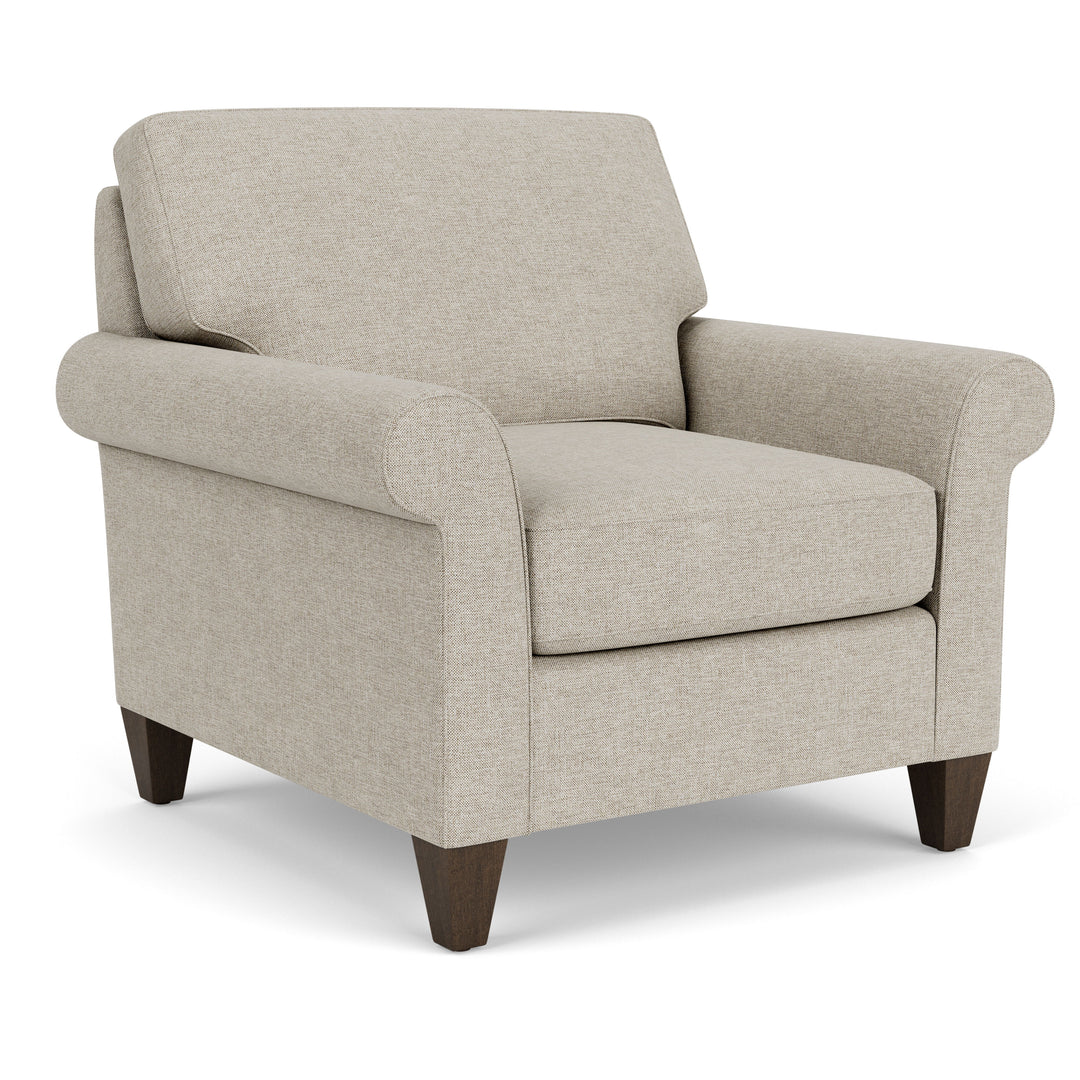 Westside Fabric Chair Light Gray