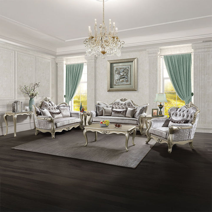 Libertee - Sofa Table - Champagne