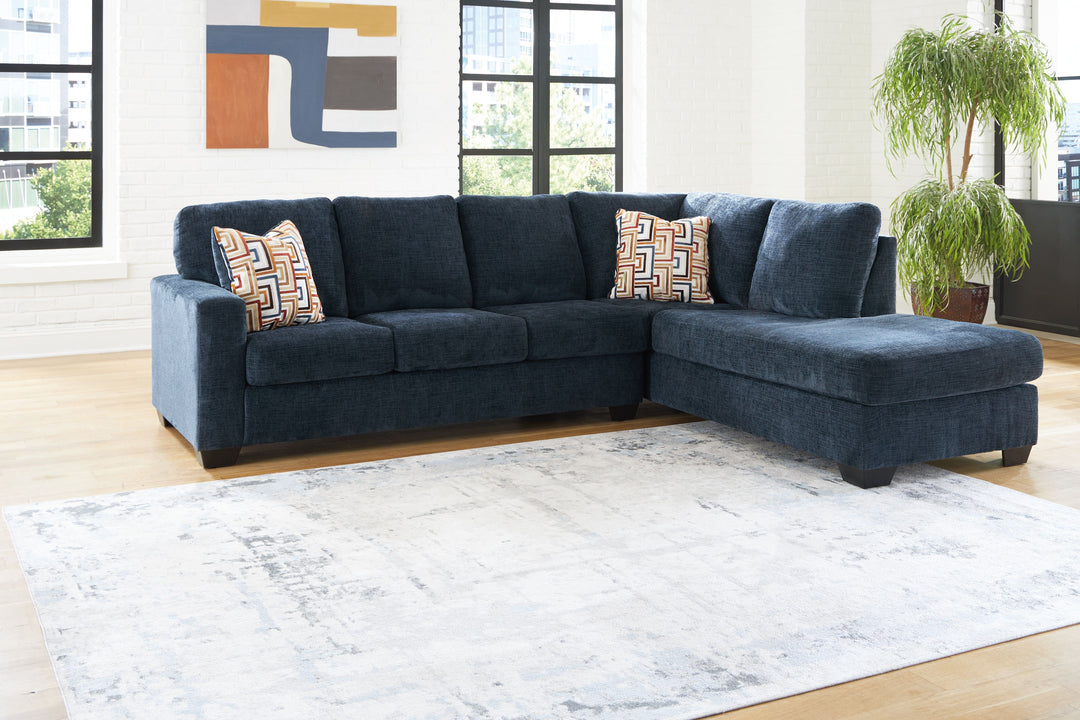 Aviemore - 2-Piece Sectional With Raf Corner Chaise - Ink by Ashley Furniture product image