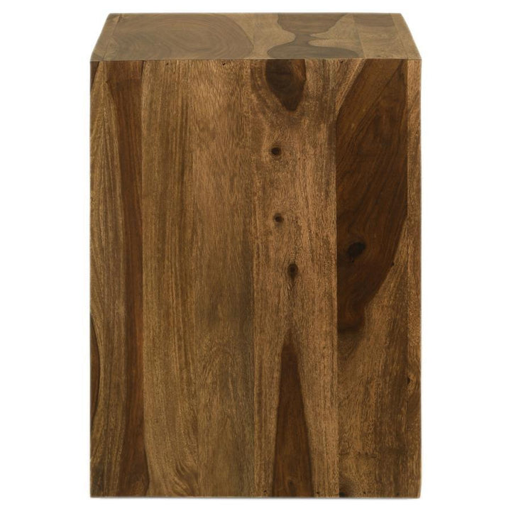 Odilia - 3 Piece Solid Wood Coffee And End Table Set - Auburn
