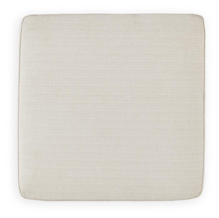 Lerenza Oversized Accent Ottoman - Beige (4)