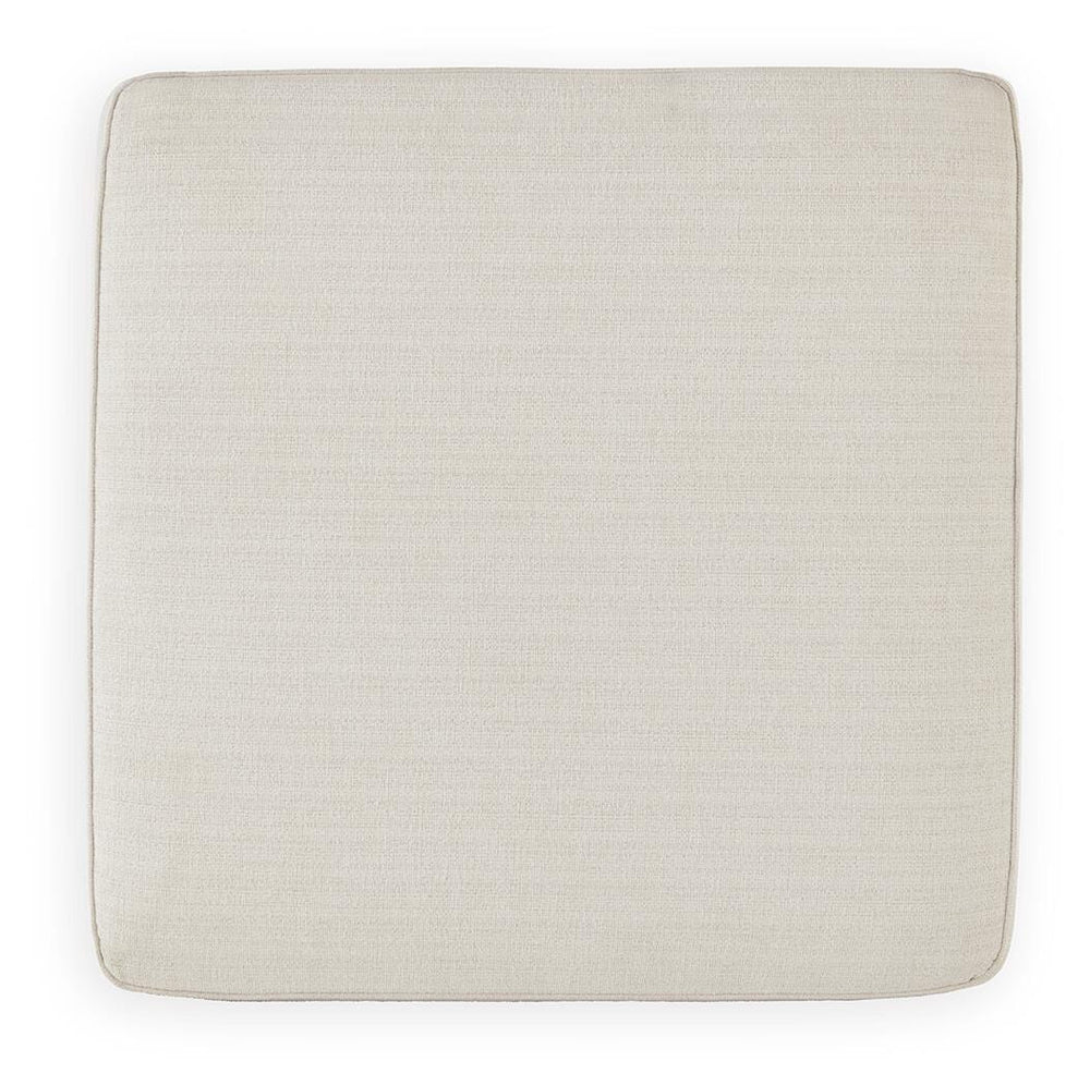 Lerenza Oversized Accent Ottoman - Beige (4)