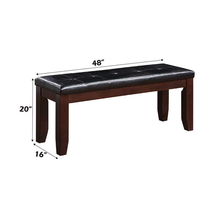 urbana-48-bench-black-synthetic-leather-cherry