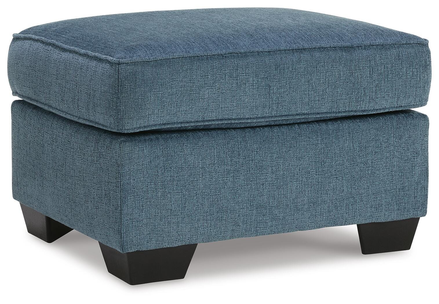 Cashton Ottoman - Blue (1)
