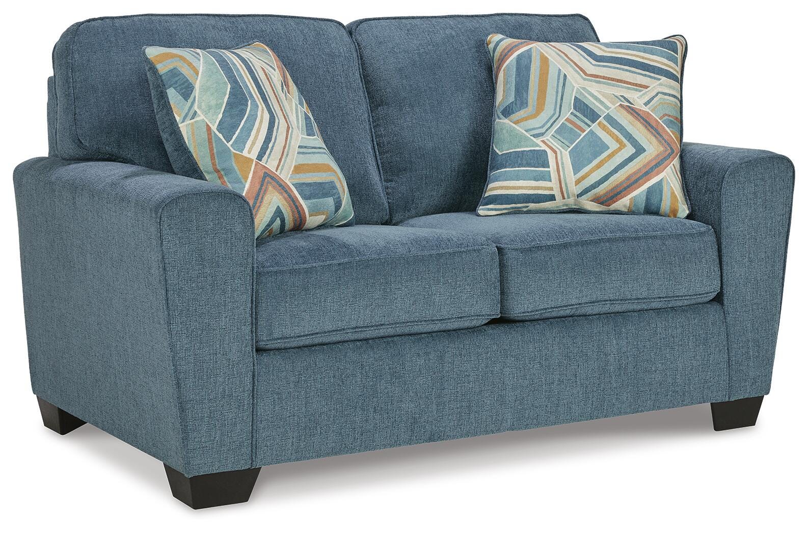 Cashton Loveseat - Blue (1)