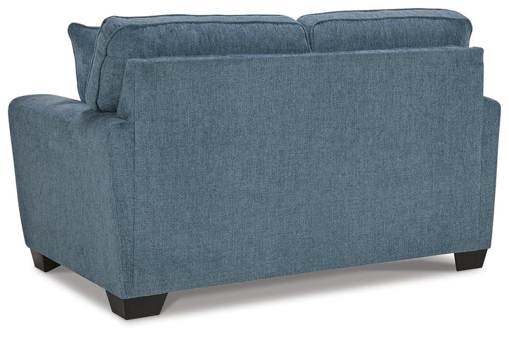 Cashton Loveseat - Blue (5)