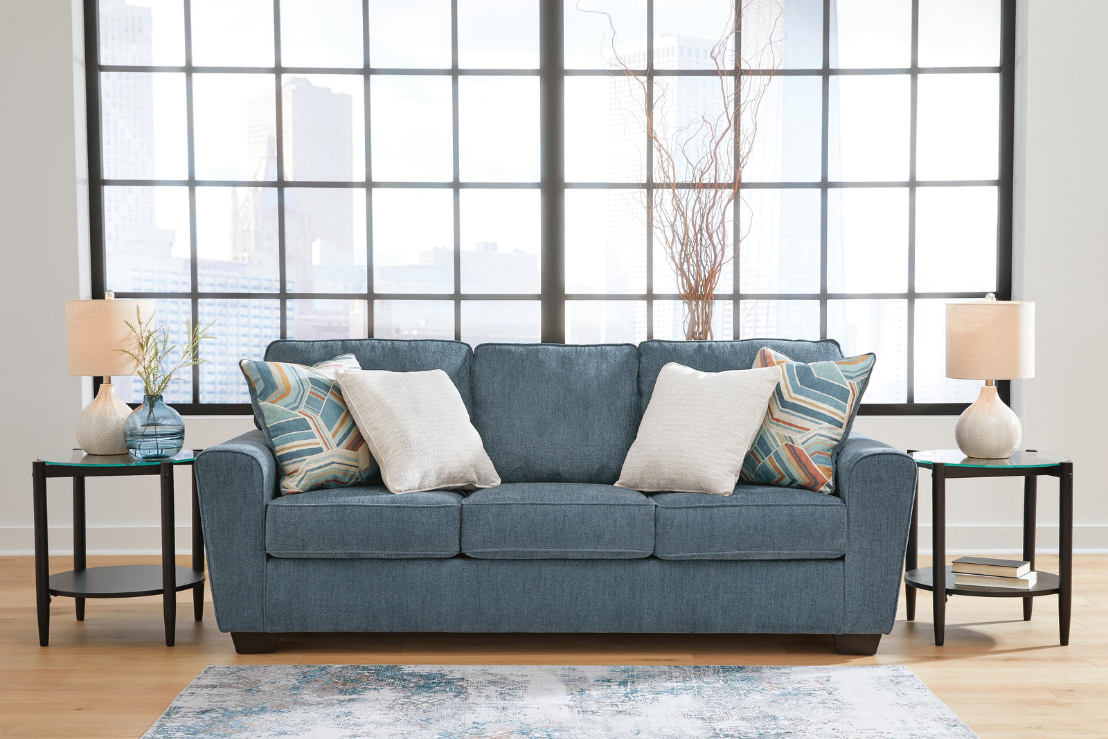 Cashton Sofa - Blue (2)