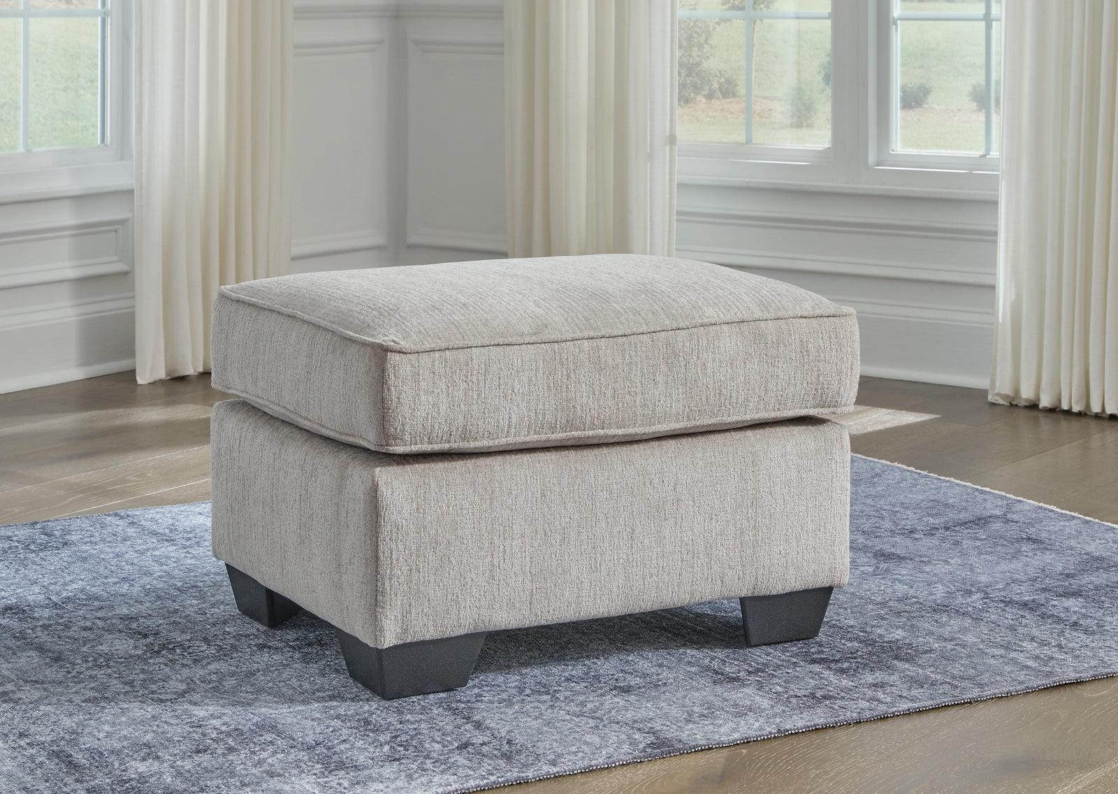 Cashton Ottoman - Dark Gray (2)