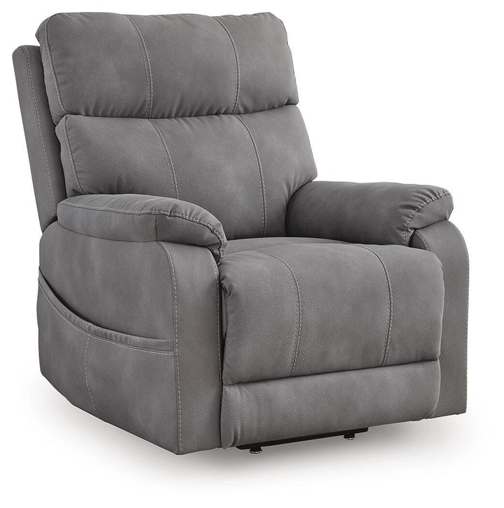 Next-Gen Durapella Power Lift Recliner - Dark Gray (1)