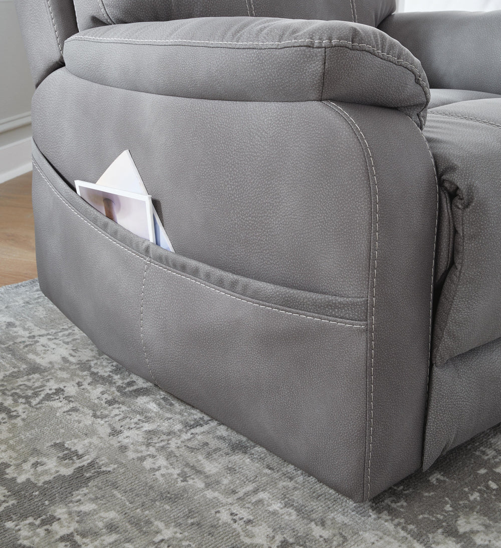 Next-Gen Durapella Power Lift Recliner - Dark Gray (11)
