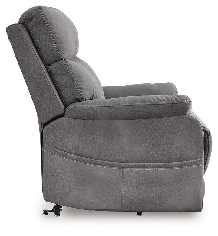 Next-Gen Durapella Power Lift Recliner - Dark Gray (6)