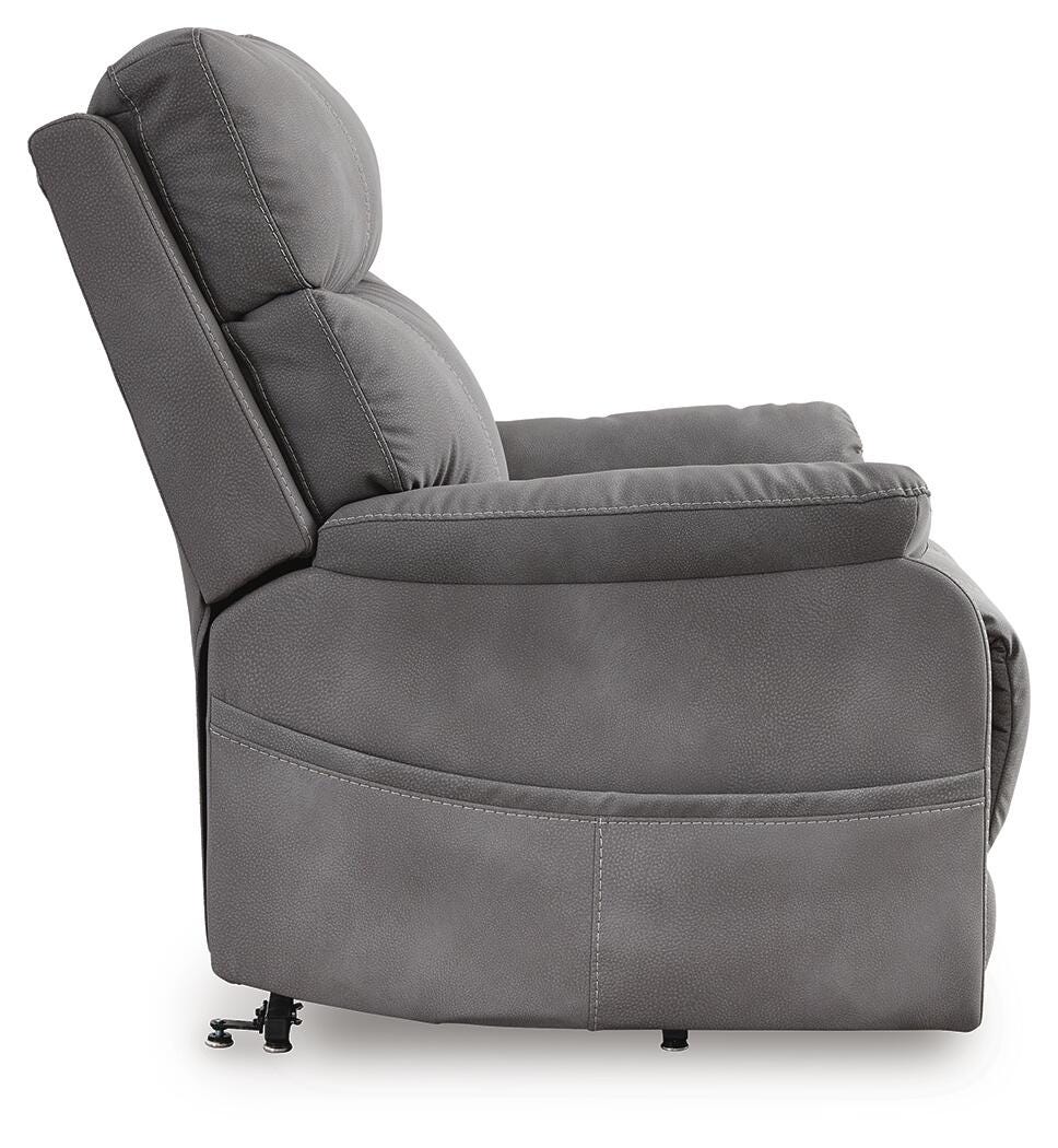 Next-Gen Durapella Power Lift Recliner - Dark Gray (6)