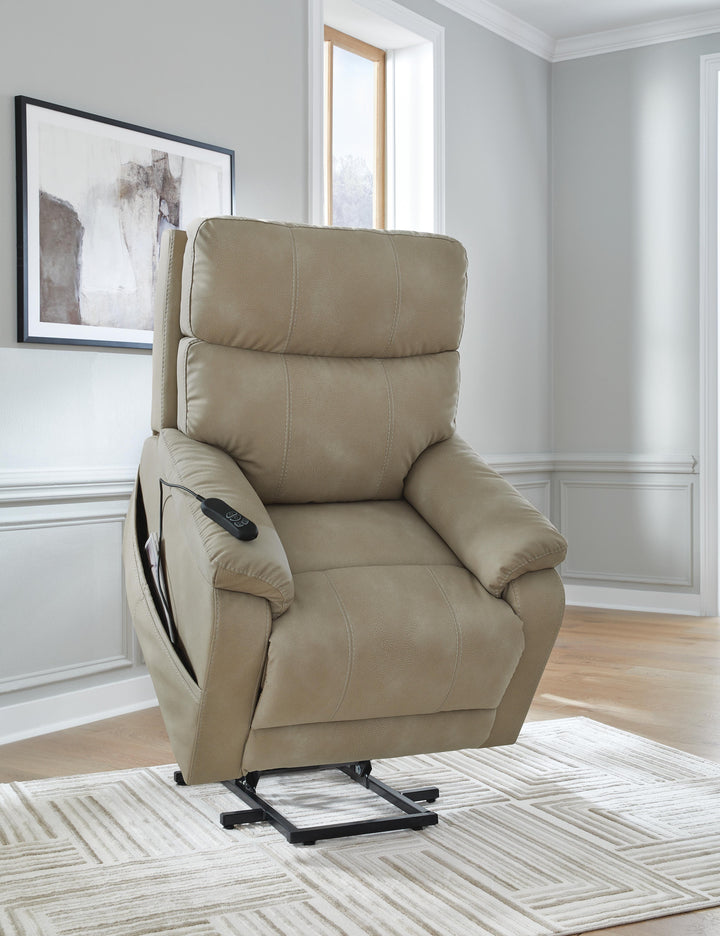 Next-Gen Durapella Power Lift Recliner - Beige (10)