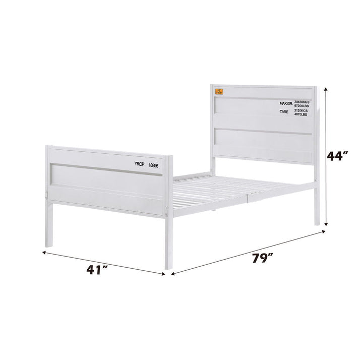 Cargo - Twin Bed - White