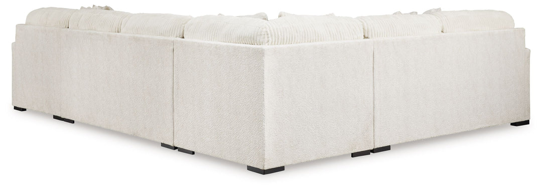 Chessington - 4-Piece Sectional With Raf Corner Chaise - Ivory by Ashley Furniture product image