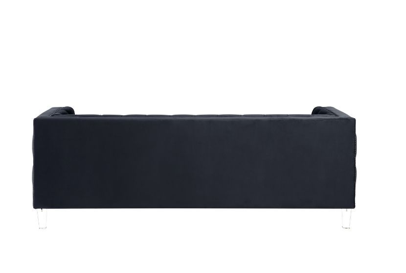 Ansario - Sofa - Charcoal Velvet
