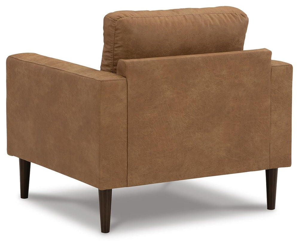 Telora Sofa, Loveseat, Chair and Ottoman - Caramel (13)