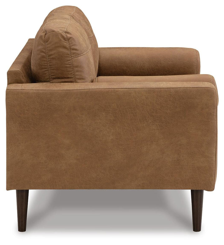 Telora Loveseat - Caramel (4)