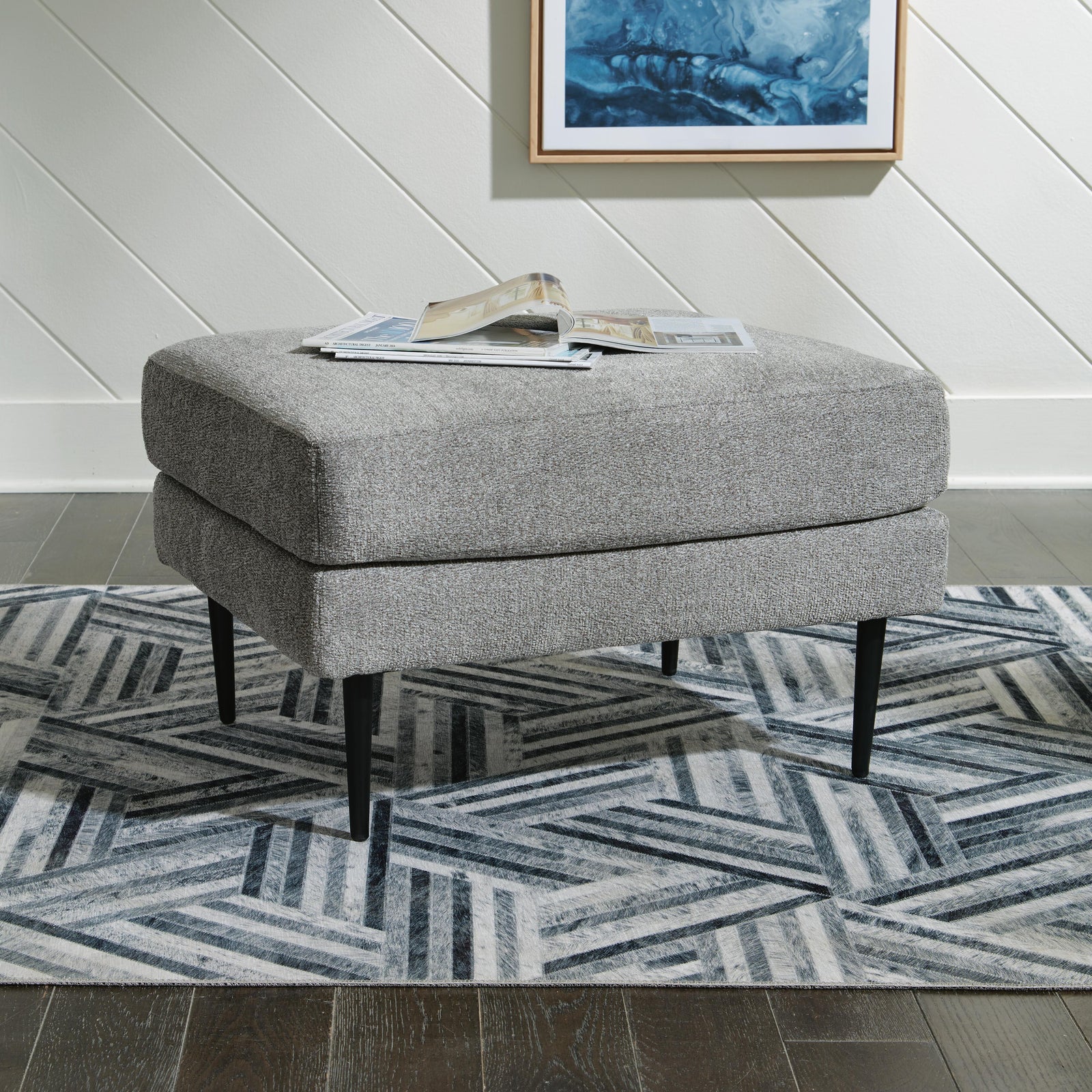 Hazela Ottoman - Dark Gray (2)