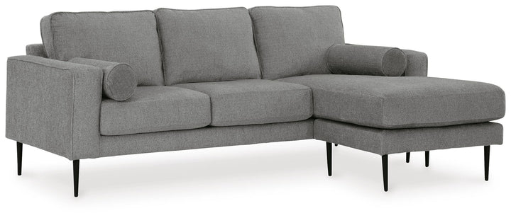 Hazela Sofa Chaise - Dark Gray (3)