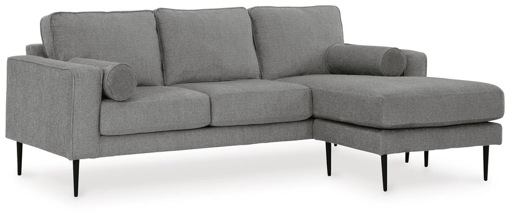Hazela Sofa Chaise - Dark Gray (3)
