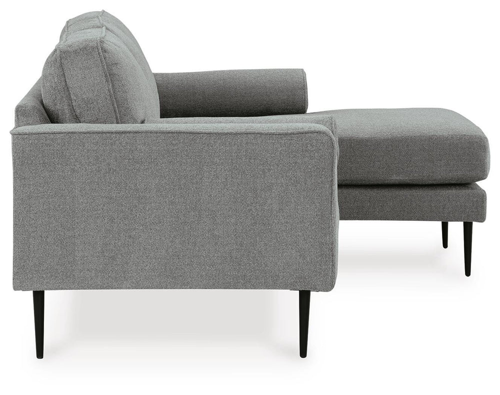 Hazela Sofa Chaise - Dark Gray (4)