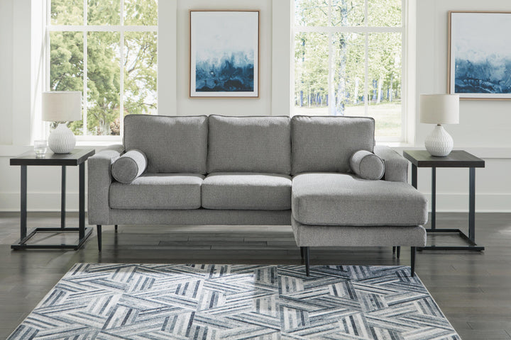 Hazela Sofa Chaise - Dark Gray (2)