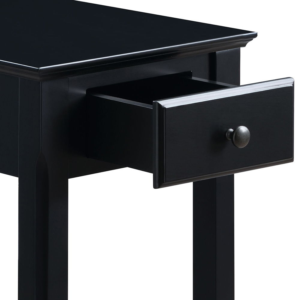 Bertie - Accent Table - Black