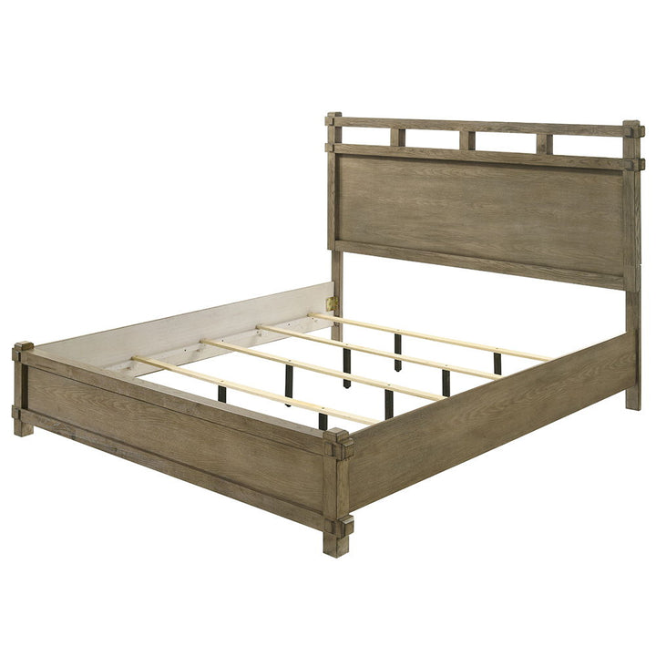 Colton - Eastern King Bed - Antique White Oak
