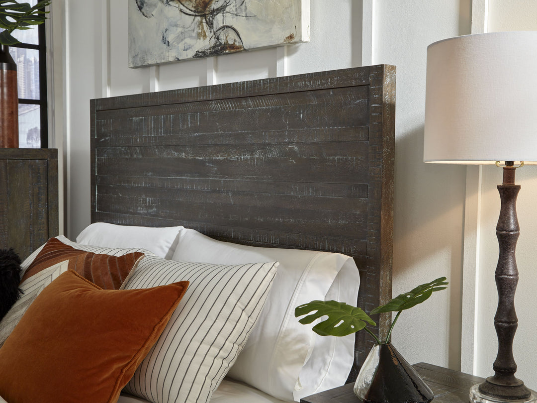 Modus Furniture 8Tr9B5 Townsend Solid Wood Low Profile Bed In Gunmetal