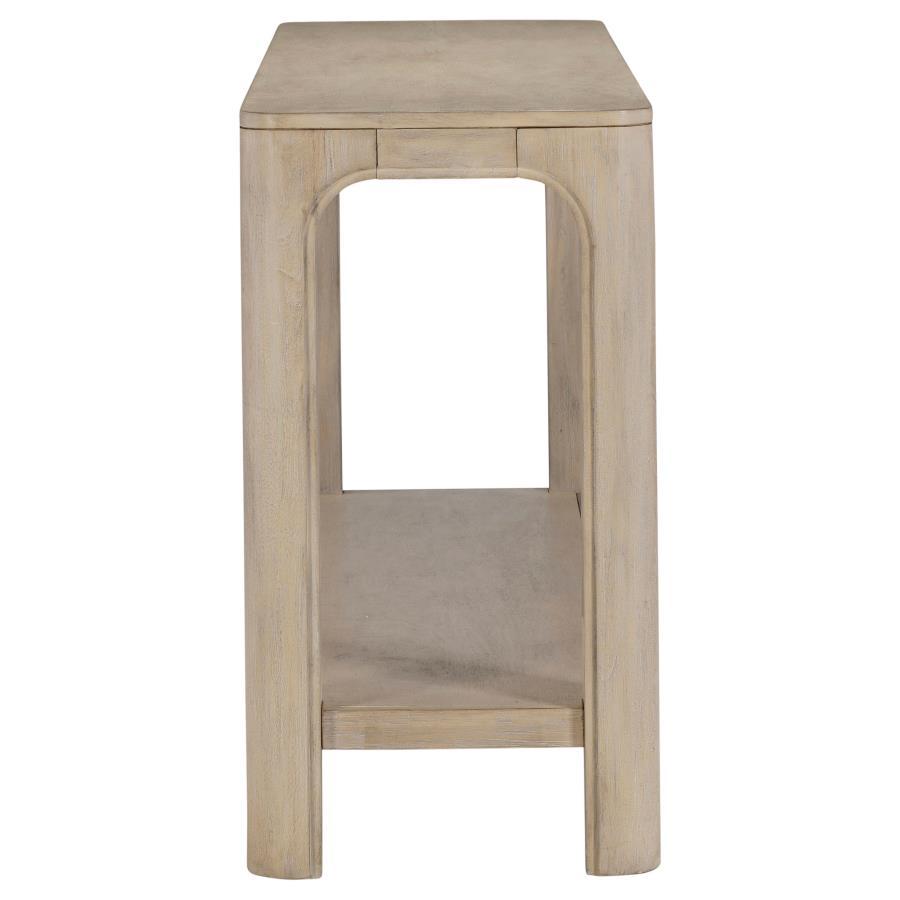Solano - 64" Entryway Console Sofa Table - Weathered Mango