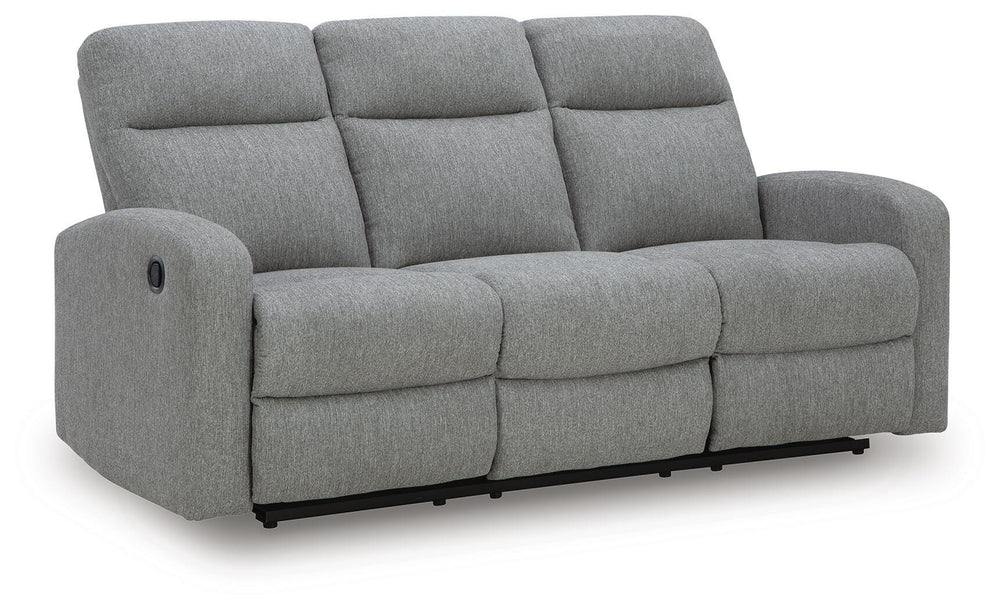 Gauntlet Reclining Sofa - Gray (1)