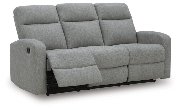 Gauntlet Reclining Sofa - Gray (3)