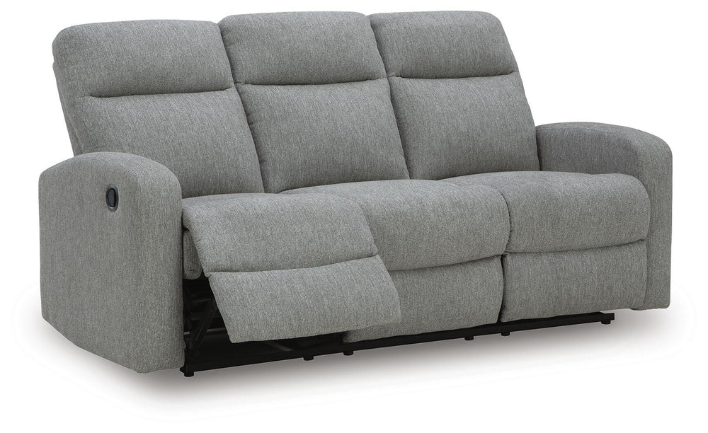 Gauntlet Reclining Sofa - Gray (3)